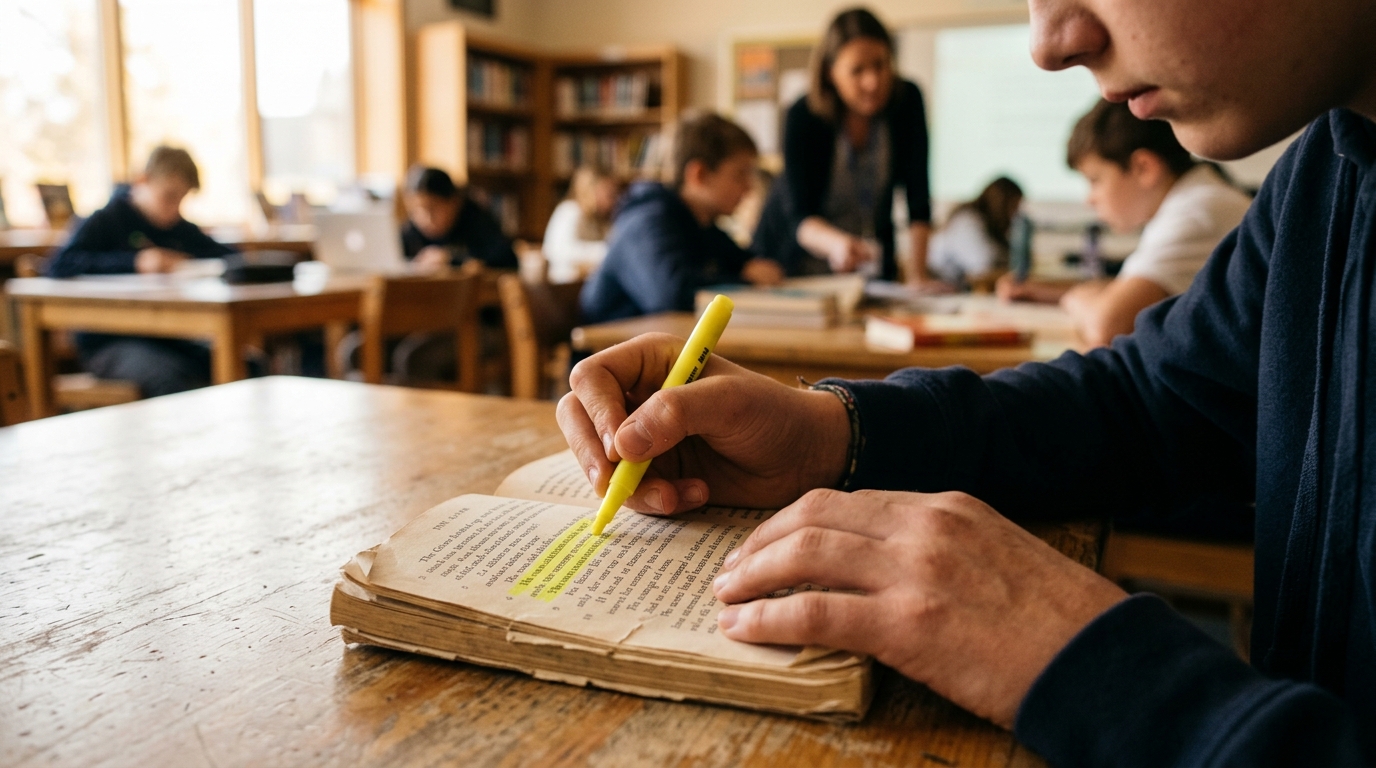 The Grade 8 Slump: A Practical Literacy Reset