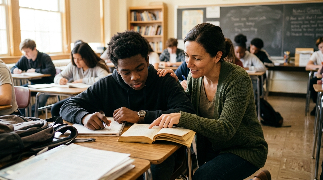 The Reading Gap Widens in Secondary School