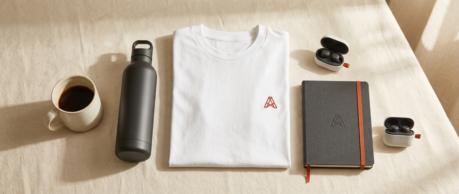 AVENO everyday goods flat-lay