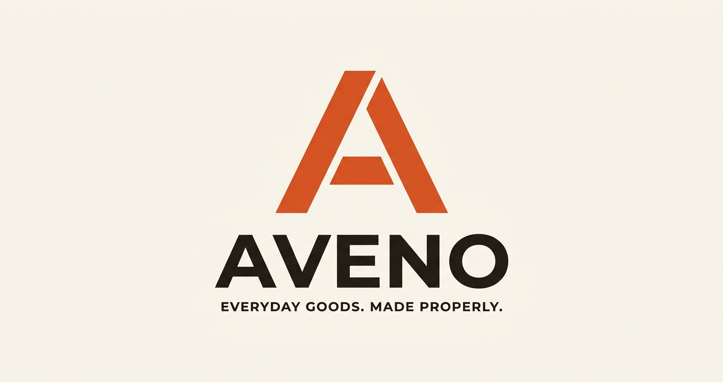 AVENO wordmark and tagline